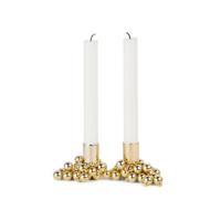 Gejst - Molekyl 2 Candle Holder - Brass (10023)