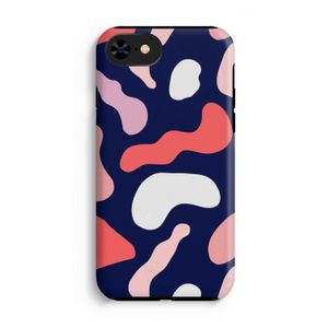 Memphis Shapes Pink: iPhone 8 Tough Case