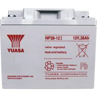 Yuasa NP38-12 NP38-12 Loodaccu 12 V 38 Ah Loodvlies (AGM) (b x h x d) 197 x 170 x 165 mm M5-schroefaansluiting Onderhoudsvrij, VDS-certificering - thumbnail