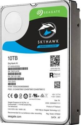 Seagate SkyHawk AI 10 TB Harde schijf ST10000VE0008, SATA/600 Seagate SkyHawk AI 10 TB Harde schijf ST10000VE0008, SATA/600