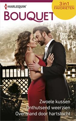 Zwoele kussen ; Onthutsend weerzien ; Overmand door hartstocht - Helen Brooks, Maggie Cox, Tina Duncan - eBook (9789402544213)