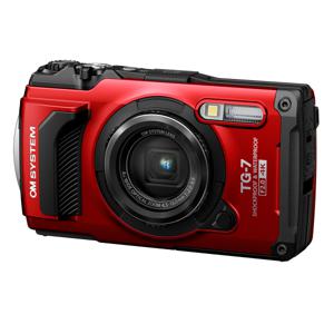 OM SYSTEM Tough TG-7 compact camera Rood - Demomodel