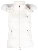 Moncler Gallinule hooded padded gilet - Blanc - thumbnail