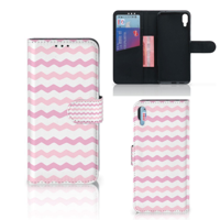 Sony Xperia L3 Telefoon Hoesje Waves Roze
