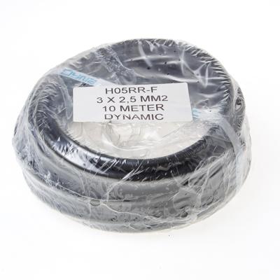 Kabel neopreen zwart 3 x 2.5mm² x 25 meter Kabel neopreen zwart 3 x 2.5mm² x 25 meter