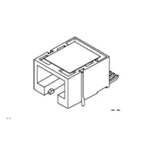 Molex Cat 3 Mod Jack/Plug 855025005 Bus Zwart 1 stuk(s)