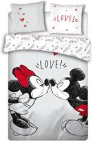 Disney Minnie Mouse Dekbedovertrek Love - 240 x 220 cm - Polyester - thumbnail