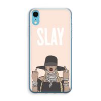 Slay All Day: iPhone XR Transparant Hoesje - thumbnail