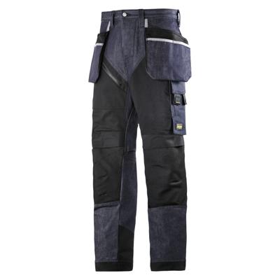 Snickers RuffWork Denim broek met holsterzak spijker zwart maat XXL taille 56 W40 Snickers RuffWork Denim broek met holsterzak spijker zwart maat XXL taille 56 W40