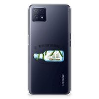 OPPO A53 5G | OPPO A73 5G Telefoonhoesje met Naam Boho Bottle