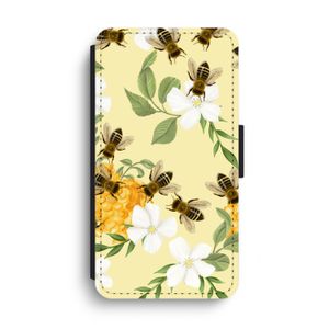 No flowers without bees: iPhone XS Max Flip Hoesje