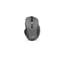 Bluestork M-WL-OFF75 Draadloze muis, dubbele verbinding: Bluetooth en USB 2,4 GHz, draadloos, oplaadbaar, tweehandig, ergonomisch, stil voor pc/Mac, nieuw (grijs)