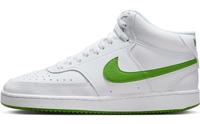 Nike WMNS Court Vision Mid Three Quarter High Schoenen, voor dames, wit/chlorofyl, 42 EU, Witte chlorofyl, 42 EU