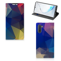 Samsung Galaxy Note 10 Stand Case Polygon Dark - thumbnail