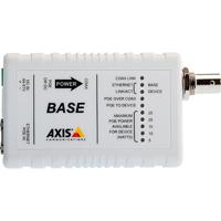 T8641 Ethernet Over Coax Base Unit PoE+ - Media-omzetter - 100Mb LAN - over Coax - 10Base-T, 100Base-TX - RJ-45  BNC - voor AXIS P1346, P1346-E, P5534, P5534-E