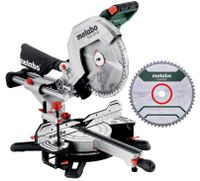 Metabo Afkortzaag KGS 305 M SET met trekfunctie | nieuwste model + extra zaagblad - 613305900 - thumbnail