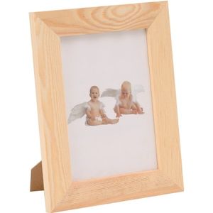 1x stuks DIY fotolijstje knutselen/beschilderen voor 15 x 17,5 cm foto's   -