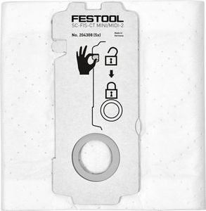 Festool Accessoires SELFCLEAN filterzak SC-FIS-CT MINI/MIDI-2/5/CT15 - 204308