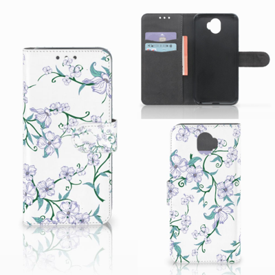 Wiko Wim Uniek Hoesje Blossom White Wiko Wim Uniek Hoesje Blossom White