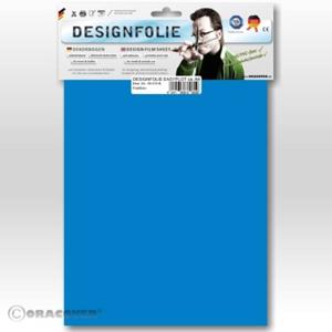 Oracover 50-051-B Designfolie Easyplot (l x b) 300 mm x 208 mm Blauw (fluorescerend)