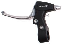 remgreep V-brakes links 3-vinger zilver/zwart