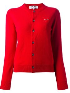 Comme Des Garçons Play cardigan "Play" - Rouge