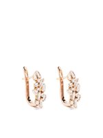 Suzanne Kalan boucles d'oreilles en or rose 18ct ornées de diamants - thumbnail