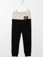 Dkny Kids pantalon de jogging à coupe fuselée - Noir