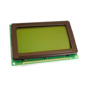 Display Elektronik LC-display Geel-groen 128 x 64 Pixel (b x h x d) 75.00 x 53.00 x 9.6 mm DEM128064BSYH-PY