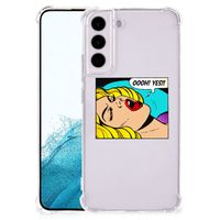 Samsung Galaxy S22 Plus Anti Shock Bumper Case Popart Oh Yes - thumbnail