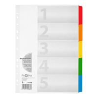 Pagna 31000-08 register, A4, 5-delig, wit