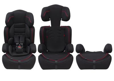 Viking Choice  Auto kinderstoel van  9-36 kg - zwarte autostoel - meegroeiend