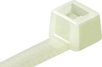 HellermannTyton - Kabelbinders ub160c-n 160x4,6 natuurlijke kabel lus