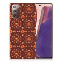 Samsung Note 20 TPU bumper Batik Brown - thumbnail