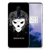 Silicone Back Case OnePlus 7 Pro Skull Hair