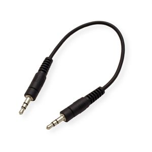 ROLINE 3,5mm jack audiokabel M/M, 0,2 m