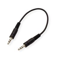 ROLINE 3,5mm jack audiokabel M/M, 0,2 m - thumbnail