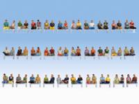 Noch 16072 H0 Voordeelset reizigers, zonder benen