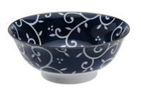 Tokyo Design Studio - Mixed Bowls - Beni Karakusa - Saladeschaal - 21x8.5 cm - thumbnail