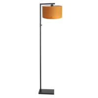 Steinhauer Staande schemerlamp Stanger met goud velours 8221ZW