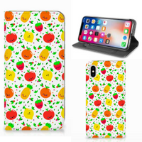 Apple iPhone Xs Max Flip Style Cover Fruits - thumbnail