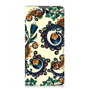 Telefoon Hoesje Motorola Moto G52 | Moto G82 Barok Flower