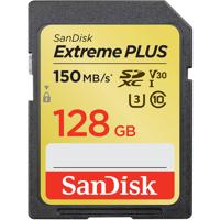 Extreme PLUS - Flashgeheugenkaart - 128 GB - Video Class V30  UHS Class 3  Class10 - SDXC UHS-I