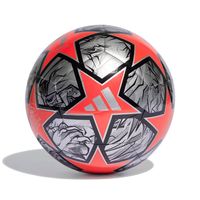 adidas Champions League Club Voetbal Maat 5 Zilver Rood Zwart