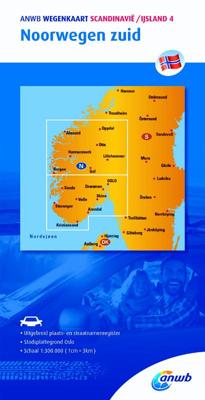 ANWB Wegenkaart - Scandinavië/IJsland 4 - Anwb - Paperback (9789018042868)