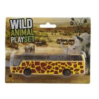 Bussafari speelgoed auto giraffe print   -