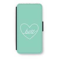 Best heart pastel: iPhone 8 Plus Flip Hoesje - thumbnail