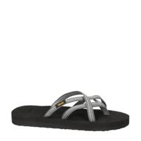 Teva Olowahu teenslippers grijs/zwart
