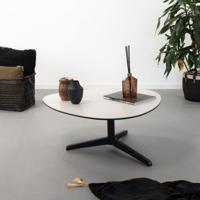 Sohome Salontafel 'Stephanie' Keramiek, 84 x 77cm, kleur Wit