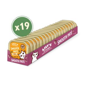 LILY'S KITCHEN CAT SMOOTH PATE CHICKEN 19X85 GR